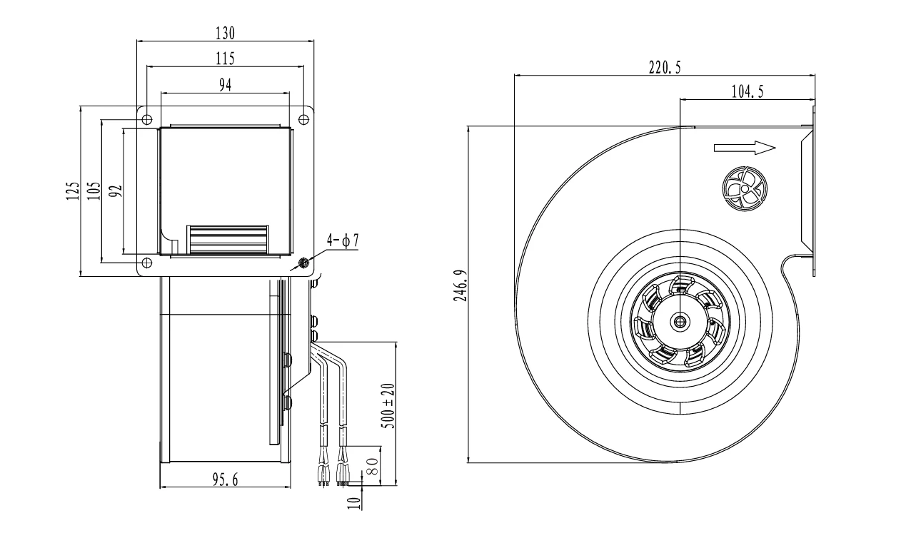 SL-F160C-EC-00 overall dimensions